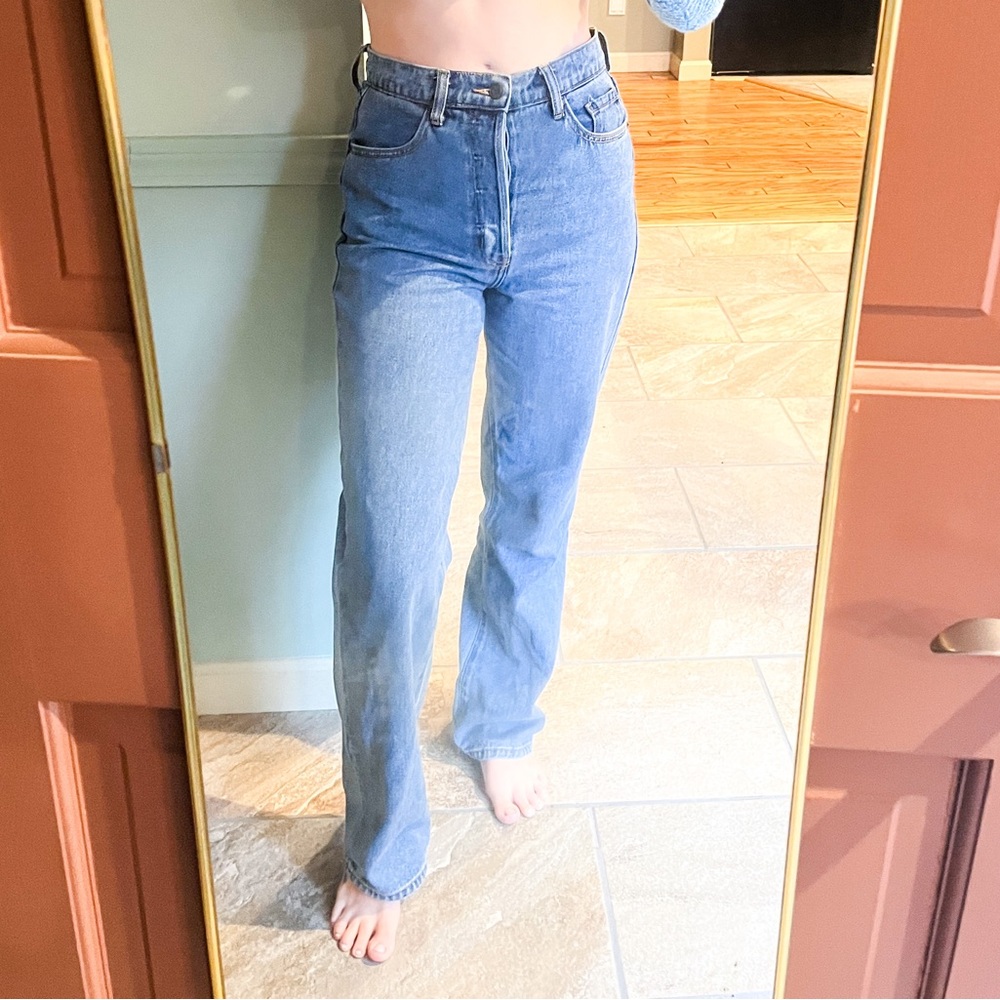 CELLO high rise wide leg jeans